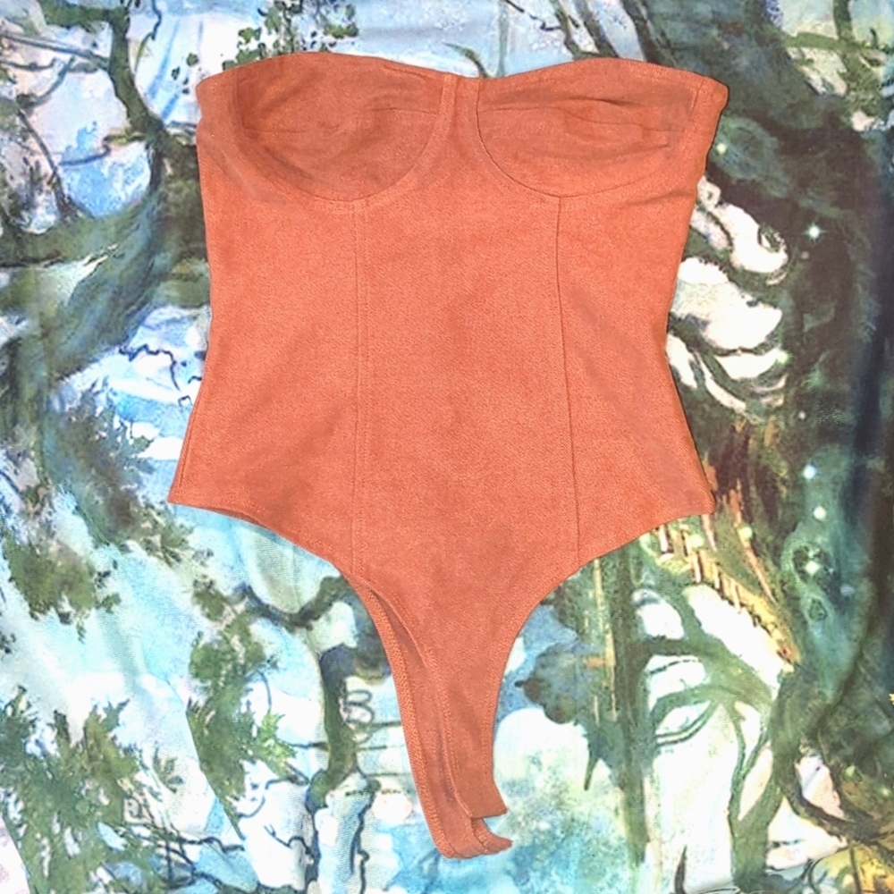 Wild Honey light brown bodysuit